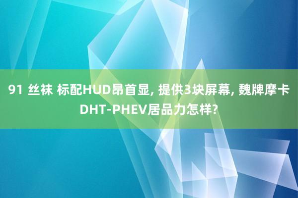 91 丝袜 标配HUD昂首显， 提供3块屏幕， 魏牌摩卡DHT-PHEV居品力怎样?